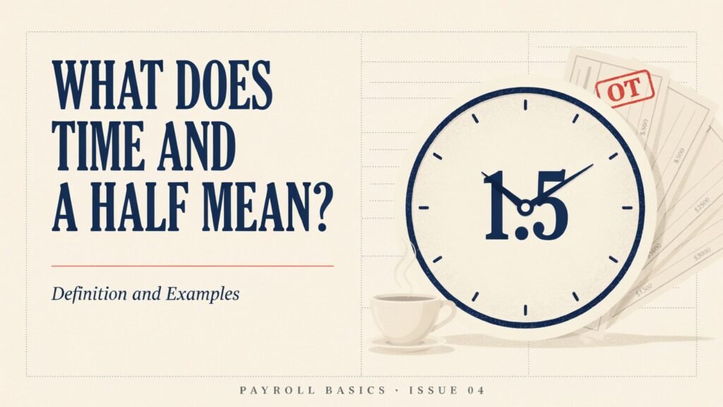 Time and a Half Mean